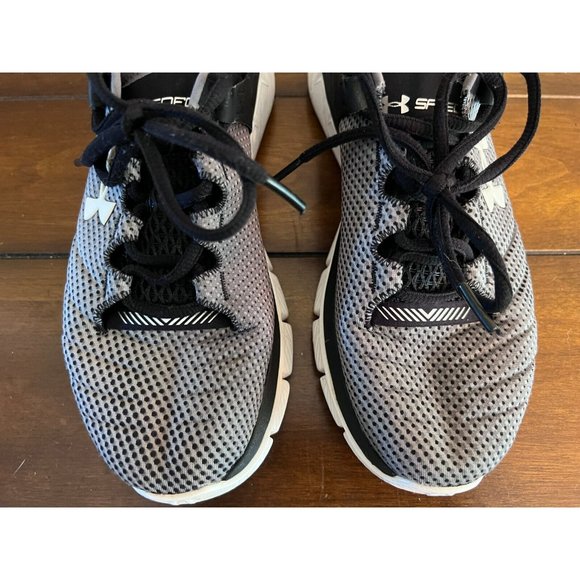 Under Armour  SpeedForm Fortis Black Grey Running - Women's 7 1270230-001 - Picture 5 of 11